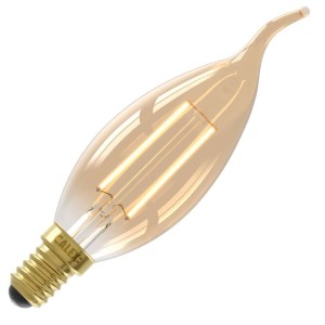 Calex | LED Kaarslamp met tip | Kleine fitting E14  | 3.5W Dimbaar