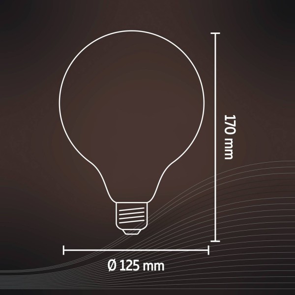 5w led filament 1055lm cct