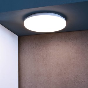 Deko-Light LED buiten plafondlamp Altais Motion, 25W, Ø 33 cm