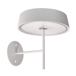 Deko-Light LED wandlamp Miram met accu, dimbaar, wit