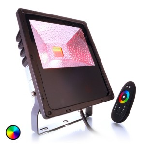 Deko-Light Sterke LED-buitenspot Flood Color RF II 60 RGB