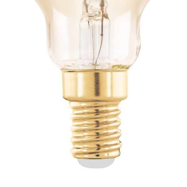 Eglo led lamp e14 4w p45 2. 000k filament amber dimbaar