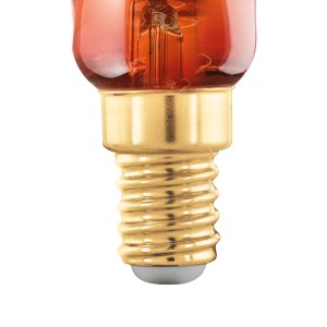 EGLO LED lamp E14 4W P45 2.000K filament koper Dime