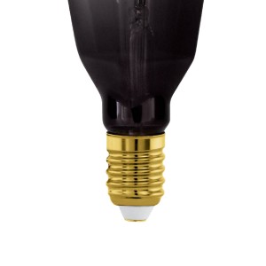 EGLO LED lamp E27 4W T100 1.800K filament smoky dim