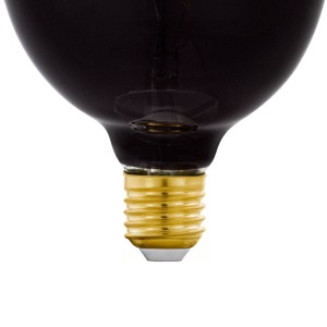 EGLO LED lamp E27 4W T120 1.800K filament smoky dim