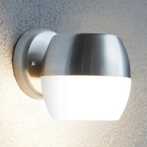 EGLO Moderne LED buitenwandlamp Oncala met glazen kap