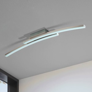 EGLO connect Fraioli-C LED plafondlamp, gebogen