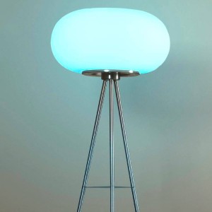 EGLO connect Optica-C LED vloerlamp, driebeen