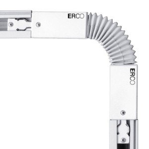 ERCO Multiflex-koppeling 3-fase rail wit