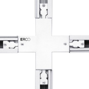 ERCO dwarsverbinding voor 3-fase-rail, wit