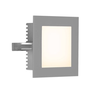 EVN P2180 LED wand inbouwlamp, 3.000 K, zilver