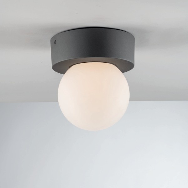 Eco-light buiten plafondlamp skittle met bolkap