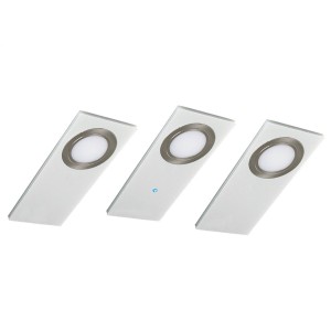Evotec Platte LED meubelverlichting Pano set van 3, wit