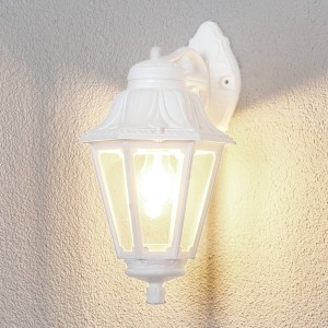 Fumagalli LED buitenwandlamp Bisso Anna E27 wit