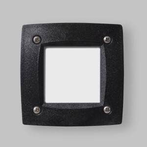 Fumagalli LED inbouwlamp Leti 100 Square zwart 3W CCT
