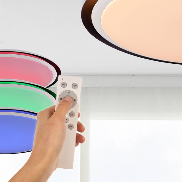 Globo led plafondlamp xaver smart home dimbaar cct 2