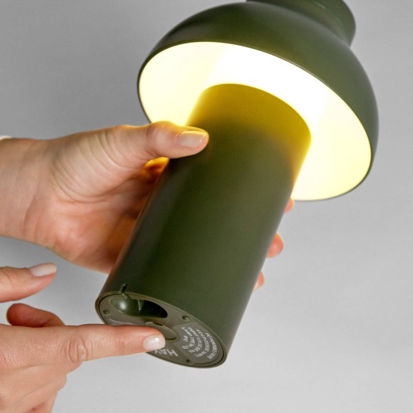 Hay pc portable led tafellamp accu olijf 3