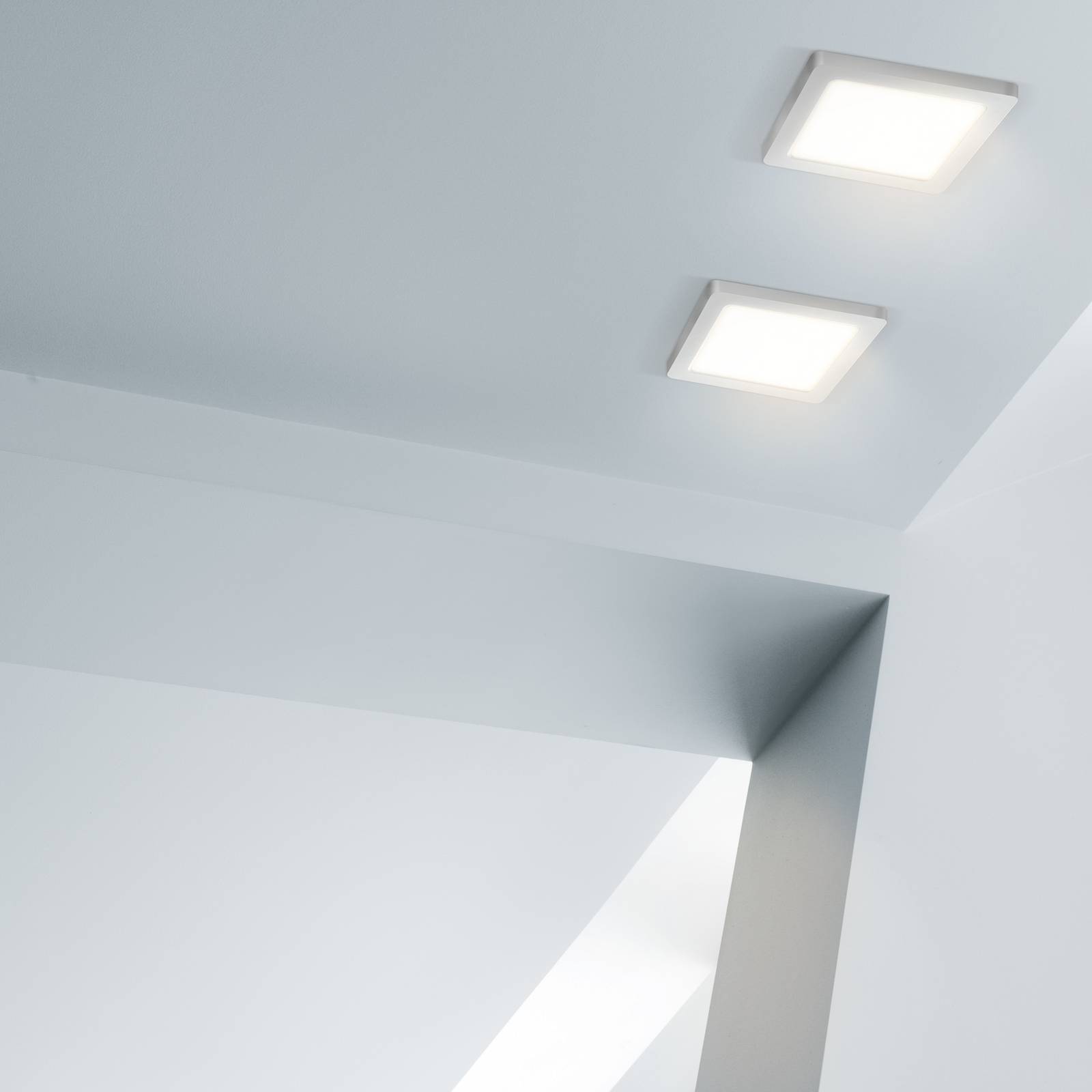 Heitronic LED paneel Selesto, vierkant, dimbaar, wit