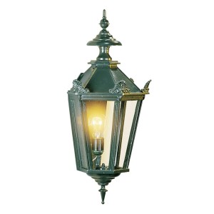 K.S. Verlichting Buitenwandlamp Oxford, groen