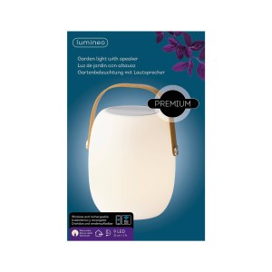 Kaemingk LED Tischleucht 895196 met luidspreker, warmwit