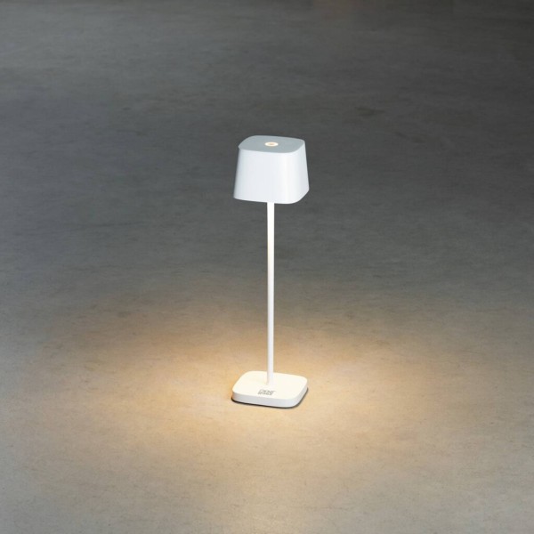 Konstsmide led tafellamp capri mini voor buiten wit 3