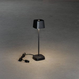 Konstsmide LED tafellamp Capri-Mini voor buiten, zwart