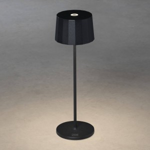 Konstsmide LED tafellamp Positano voor buiten, zwart