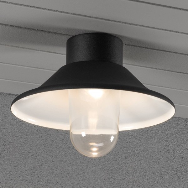 Konstsmide vega -een led plafondlamp voor buitenshuis