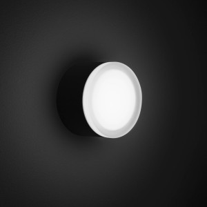 LCD LED plafondlamp 1420 voor buiten grafiet Ø 13 cm