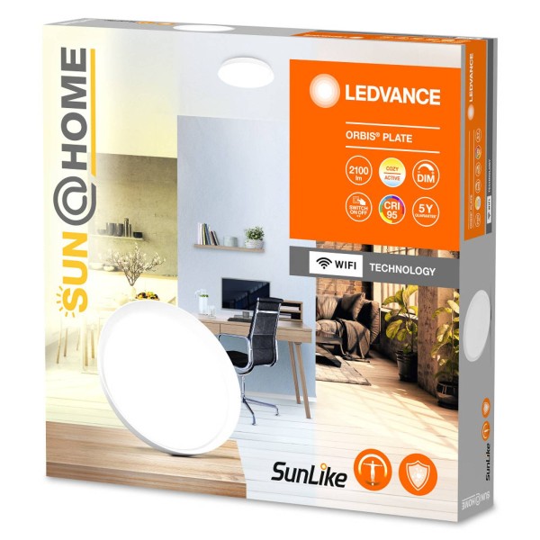Ledvance smart ledvance sun@home orbis plate led plafondlamp 2