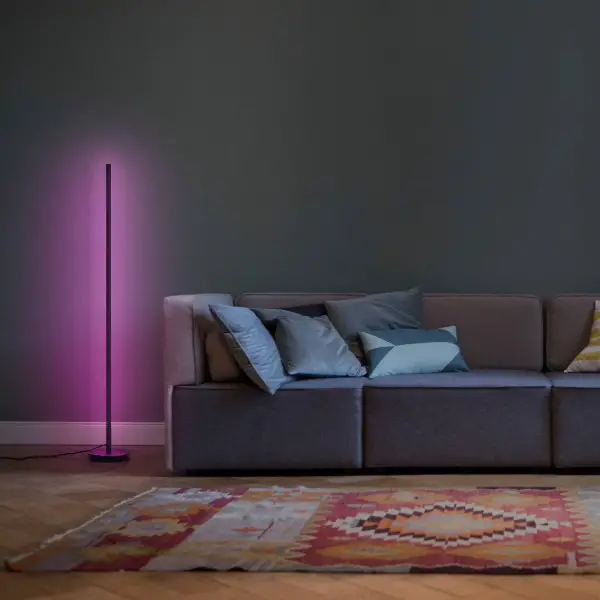 Ledvance smart+ wifi floor round vloerlamp zwart