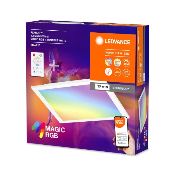 Ledvance smart wifi planon magic led rgbw 30x30cm 2