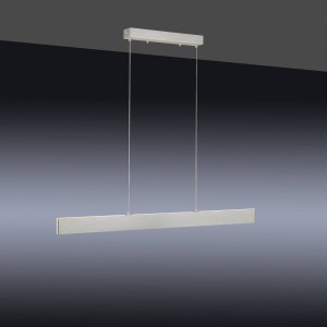 LOLA Smart LED hanglamp LOLAsmart Nila, geborsteld alu