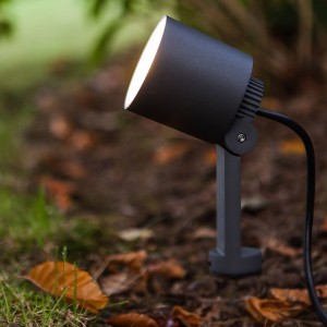 LUTEC LED grondspies lamp Explorer met Spotkop