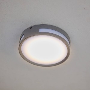 LUTEC LED plafondlamp Rola voor buiten, rond