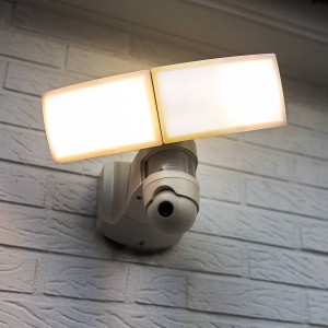 LUTEC connect LED buitenwandlamp Libra camera sensor