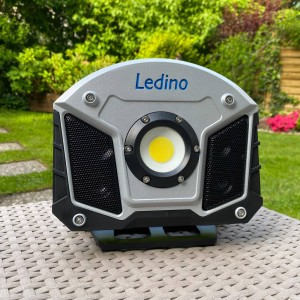 Ledino LED accuspot Horn met Bluetooth-functie