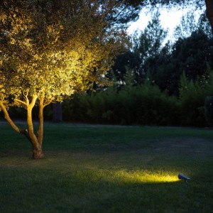 Les Jardins LED solar-spot daglichtsensor, dimbaar