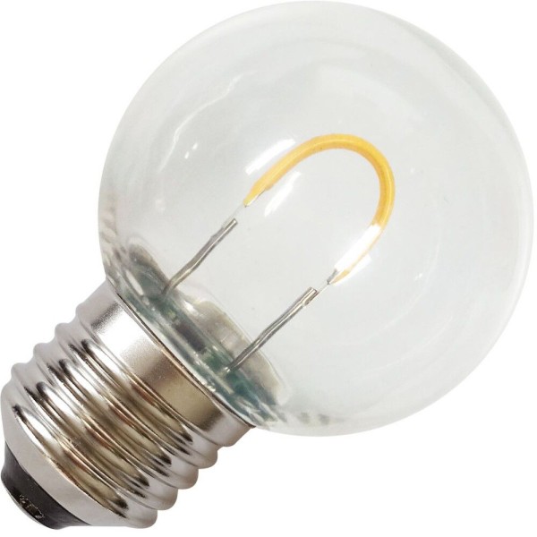 ✅ zuinig met een verbruik van slechts 1 watt✅ veelzijdig✅ voor elke ruimte✅ 3 jaar garantieplastic led kogellamp met gebogen filament. Ideaal in een prikkabel omdat de lamp van kunststof en minder breekbaar is. Geef zeer sfeervol en zacht warm licht van 100 lumen en 2400 kelvin. Lighto led kogellamp is een zeer veelzijdig product dat uitermate geschikt is om uw huis of kantoor te verlichten. De kogellamp is verkrijgbaar in verschillende uitvoeringen en is uitermate geschikt om de oude halogeenlamp te vervangen. De kogellamp heeft een lange levensduur en geeft een ongekend hoge kleurweergave. De kogellamp is rond en heeft een e27 fitting. Energiezuinig en 3 jaar garantiede lighto led lamp is ook zeer energiezuinig