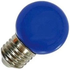 Lighto | LED Kogellamp Plastic | Grote fitting E27 | 1W Blauw