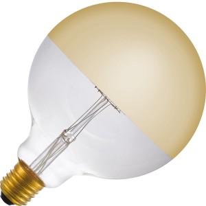 Lighto | LED Kopspiegel Globelamp | Grote fitting E27 Dimbaar | 4W 125mm