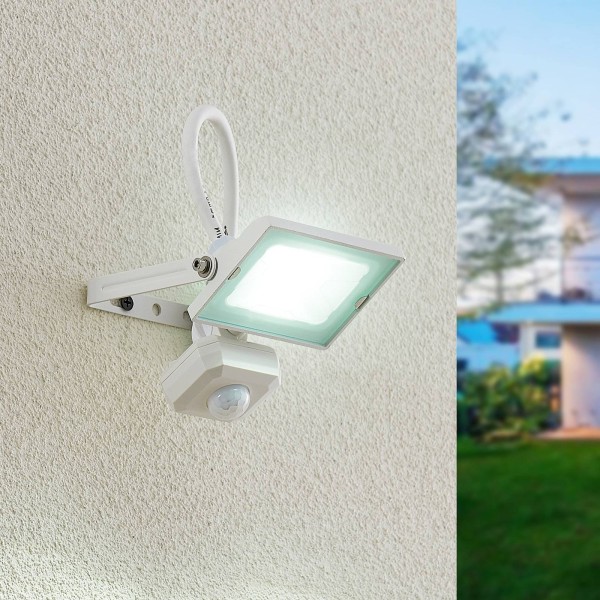 Lindby aine led buitenspot wit 12