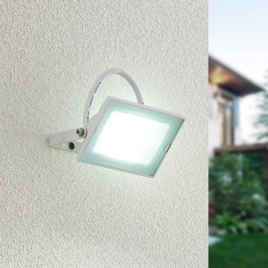 Lindby Aine LED buitenspot wit 7,7 cm