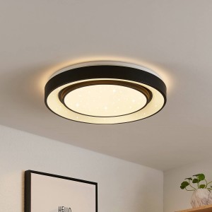 Lindby Gamino LED plafondlamp, RGBW, Smart 48 cm