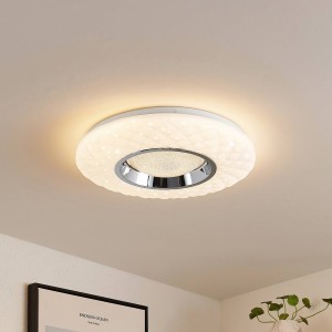 Lindby Illaria LED plafondlamp, RGBW Smart 39 cm