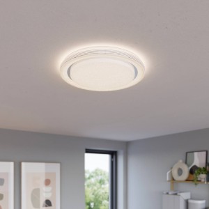 Lindby Mizuni LED plafondlamp, RGBW Smart 48 cm