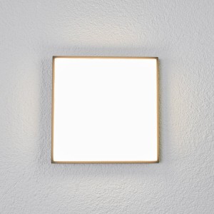 Lucande Amra LED buiten plafondlamp, hoekig 30cm