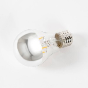 Lucande E27 3,5W LED kopspiegellamp A60 2700K zilver per 2