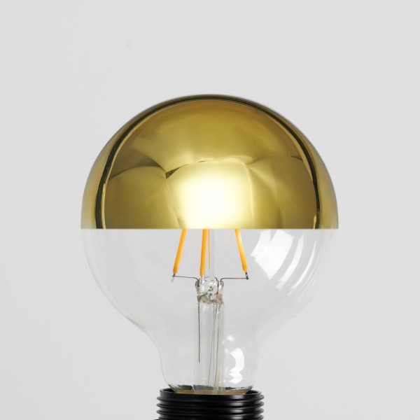 Lucande e27 38w led kopspiegellamp g95 2700k goud per 2 3