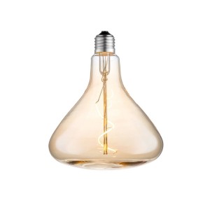 Lucande LED lamp E27 Ø 14cm 4W 2700K amber